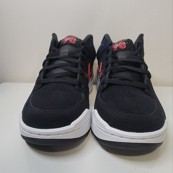 JORDAN STADIUM 90 Black/Fire Red-white  FZ4184 010 - Picture 5 of 11